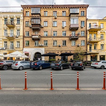 2К Квартира На Шота Руставелі, Бессарабка Kiev Exterior foto